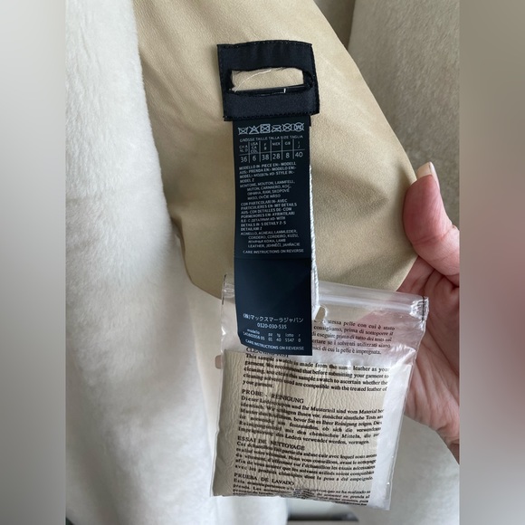 MM reversible shearling coat. - Picture 14 of 15